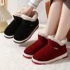 Cixi Cotton Slippers for Spring, Autumn and Winter Home Use Indoor Non-slip Thick-soled Confinement Shoes To Keep Warm Couples