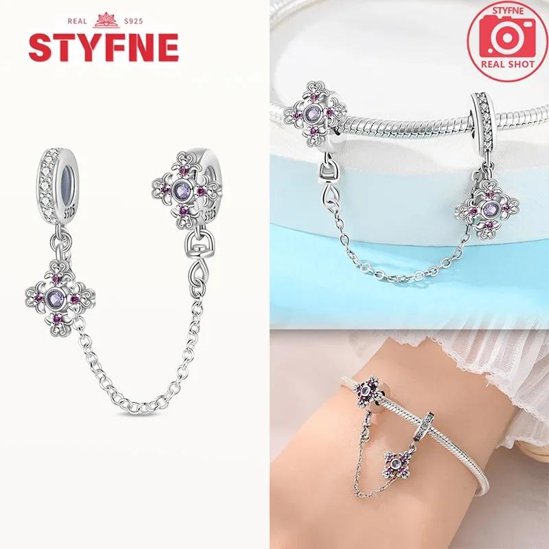 Women Original Bracelet Jewelry Diy Gift Charms Beads Copper Religion Series Guardian Angel Cross Safety Chain Charms Beads