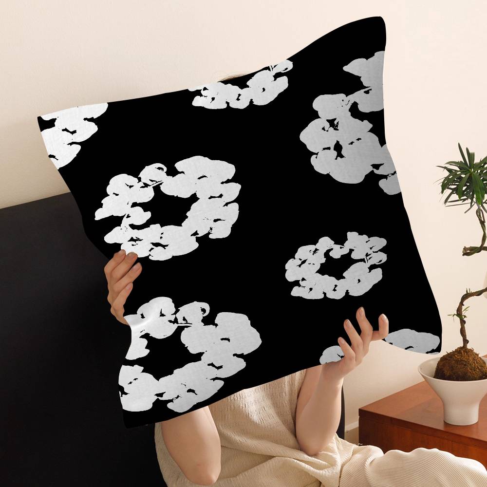 Luxus D-Denim T-Tears Kissenbezug Auto Dekokissenbezug Für Sofa Auto Weihnachtsgeschenk 40x40cm 45x45cm