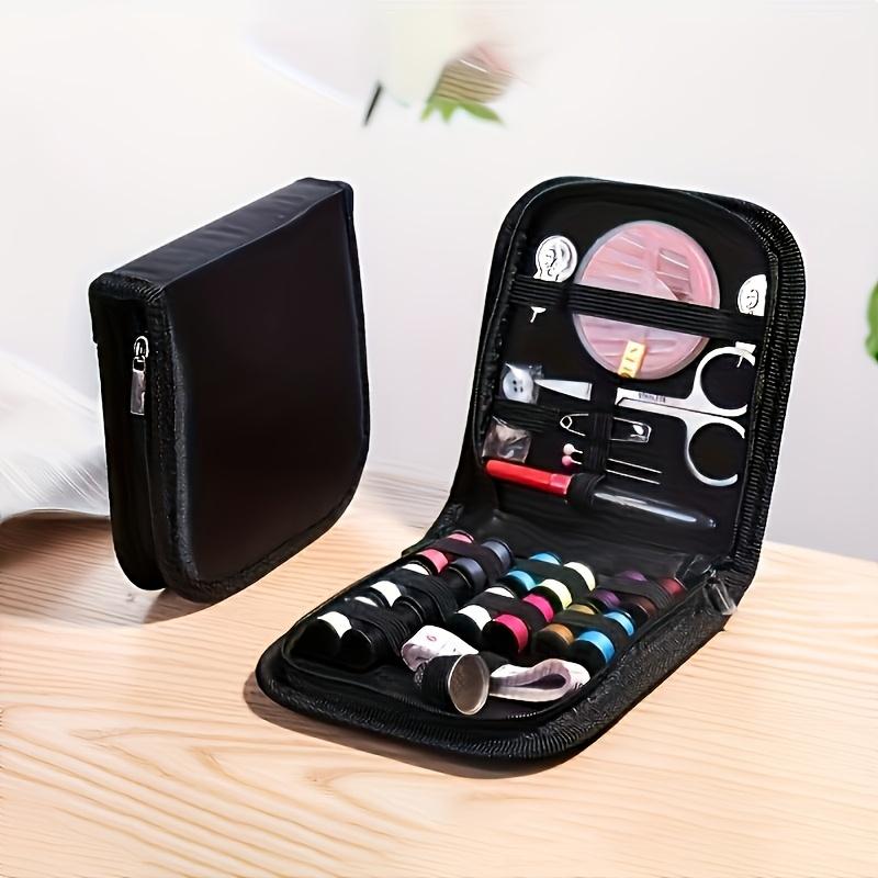 Compact Travel Sewing Kit for Beginners & Adults - Essential DIY Mending Set with Needles, Thread & Accessories