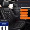 Heated Car Seat Cushion 12V/24V Fast Heating Car Seat Covers Warm Winter Seat Cover Cloth/Flannel Heater Automobile G3I8