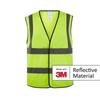 3M Reflective Safety Vest for Cycling, Construction, Traffic, and Sanitation with Velcro Closure