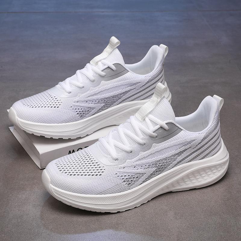 Markowe buty sportowe letnie siateczkowe oddychające antypoślizgowe lekkie codzienne buty do biegania sznurowane duża siatka buty podróżne