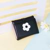 2025 Ladies' Cute Flower Tri-fold Wallet - Korean Style Card Holder