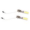2Pcs H3 COB LED Helle Xenon Weiß 6000K Auto Auto Nebel Licht Lampe Birne 12V 10W