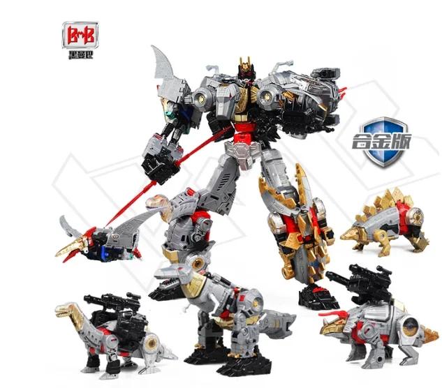 5 w 1 Transformacja Predaking Zabawki Anime Devastator KO G1 Robot Figurka Akcji Model Chłopiec Dzieci Dziecko Prezent