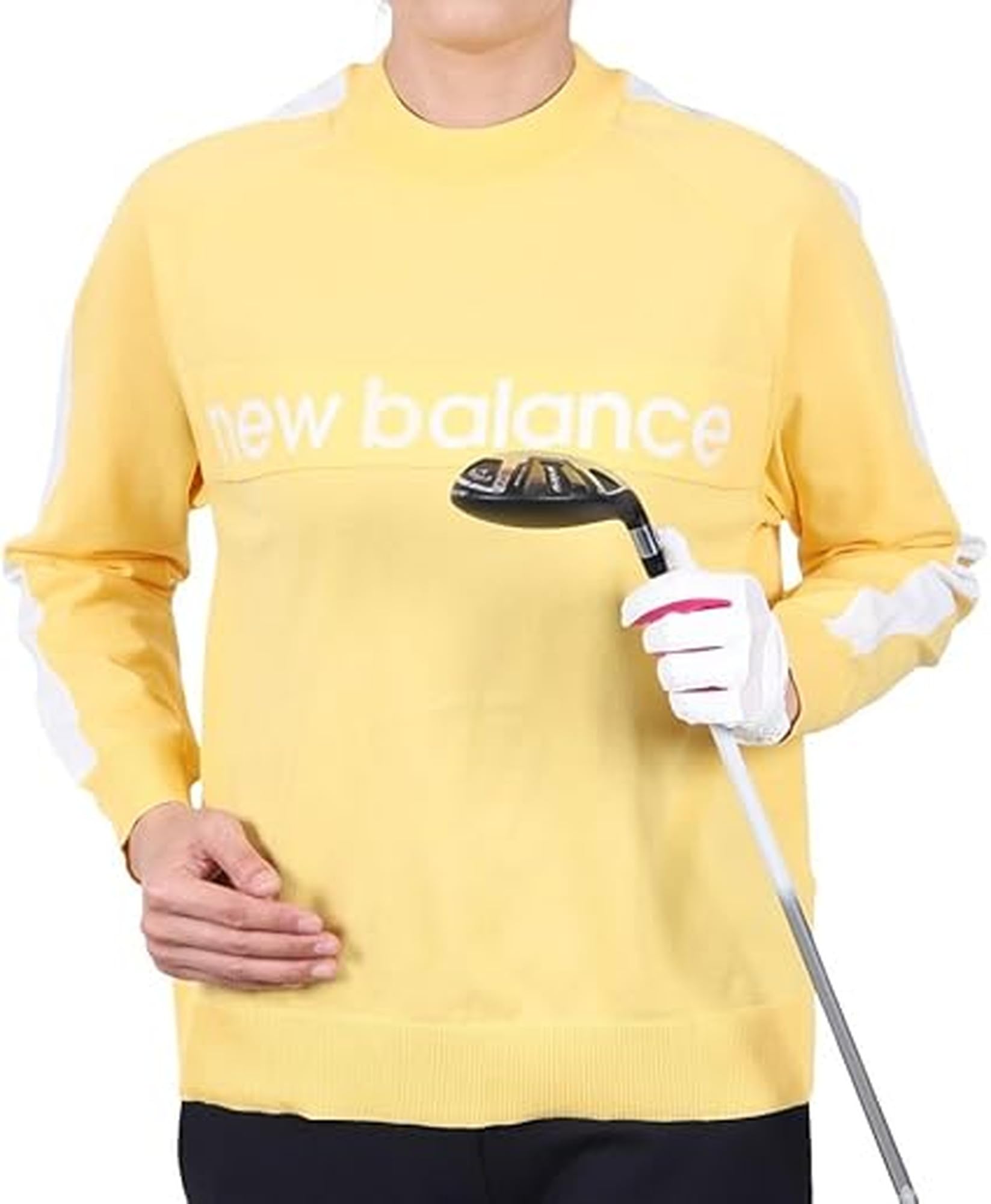

Golf Water Repellent Crew Neck Knit 2 [New Balance] Women s (Stretchy/Brand Logo) / 012-5170501 150_Orange [L]