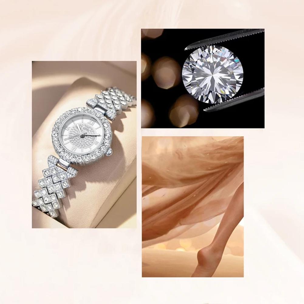 Fashion Full Diamond Women Watch Simple Fashion Original Watch Waterproof Luminous Inlaid Zircon Watch