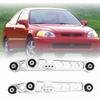Rear Lower Control Arms Subframe Brace Kit for Honda Civic 92 95 (Silver)