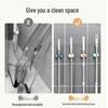 Seamless Strong Mop and Broom Holder for Bathroom