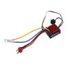 60A Brushed Electronic Speed Controller Water Proof ESC for Car Boat Model Compatible with 540 550 750 Motor 6V3A BEC