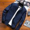 Men's Spring and Autumn Thin Bomber Jacket Short Loose Large Size Jacket Outdoor Windproof Jacket