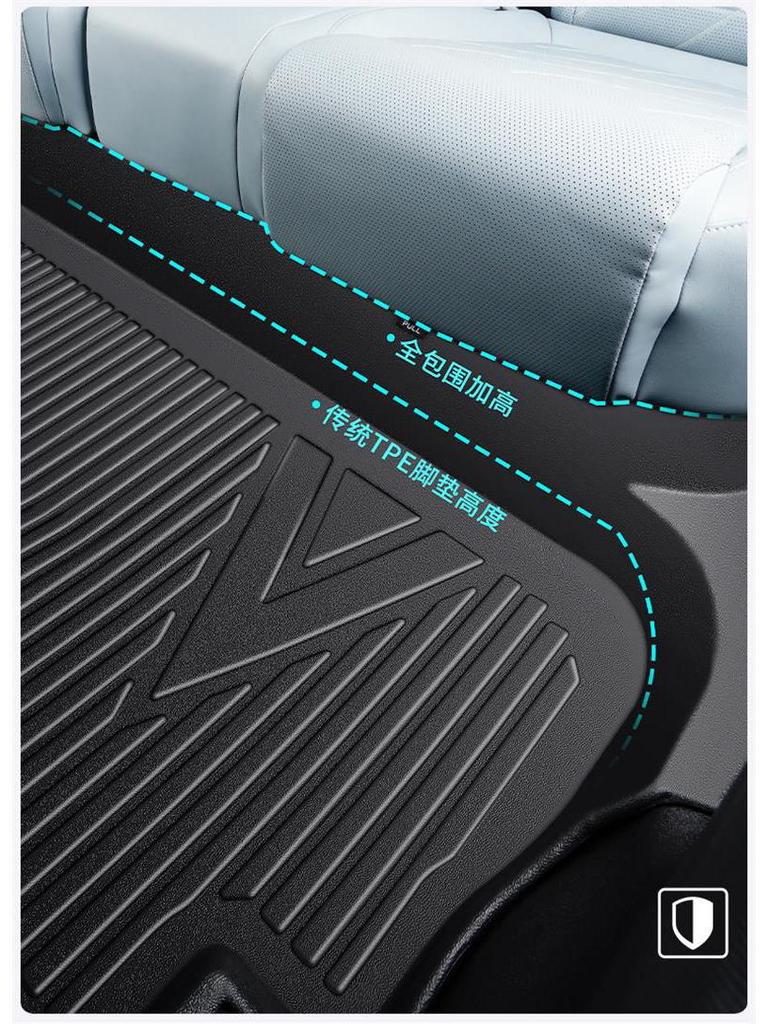 Changan New Deep Blue S05 TPE Floor Mats - Compatible with 26 Models, Full Coverage Car Accessories.