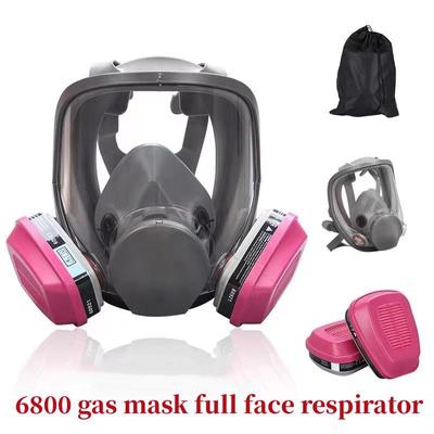 6800 Gas Mask Full Face Respirator] Paint Mask for Painting, Machine Polishing, Welding and Other Work Protection, Gas Mask