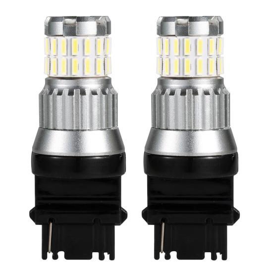 

1 пара T25 3157 P27/7W светодиодные фонари заднего хода 36SMD Plug And Play белый