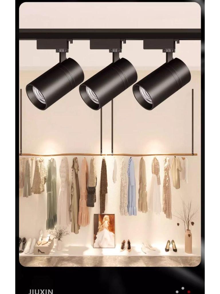 Super Bright LED Ceiling & Wall Track Light for Clothing Store Displays