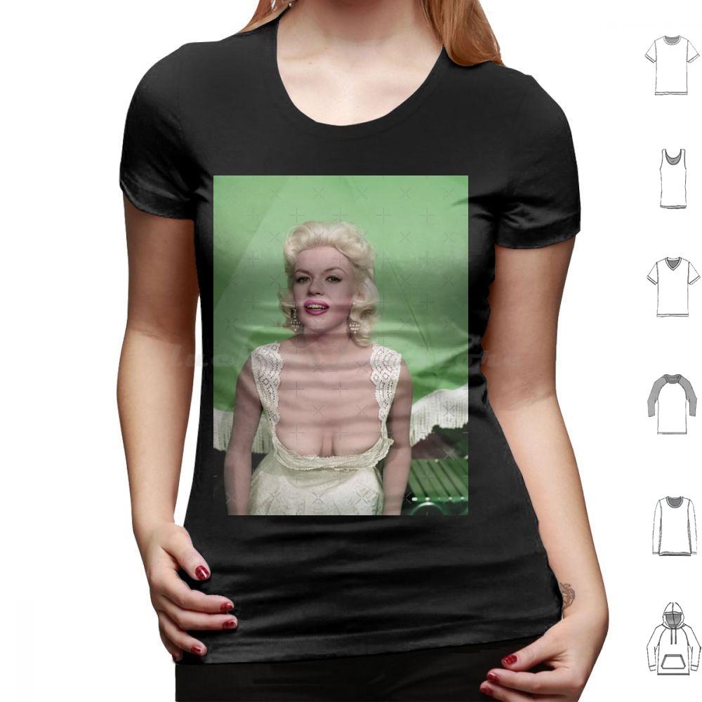 Jayne Mansfield T Shirt 6xl Cotton Cool Tee Jayne Mansfield Actress Movies Film Celebrity Vintage Classic Star Famous Hollywood