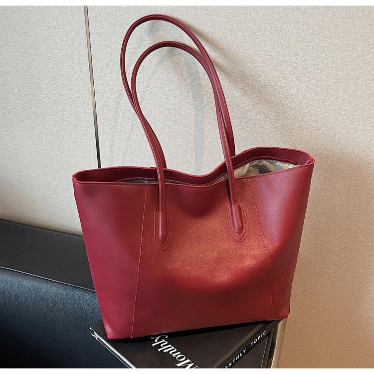 2025 Trendy Large Capacity Tote Bag - Stylish Ladies' Shoulder Handbag