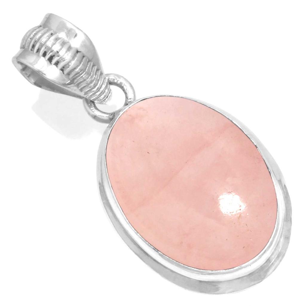 925 Sterlingsilber Anhänger Damen Edelstein Handgefertigter Schmuck Freundschaftstagsgeschenk Malachit Mondstein Rosenquarz Roter Stein Rauchtopas Tigerauge