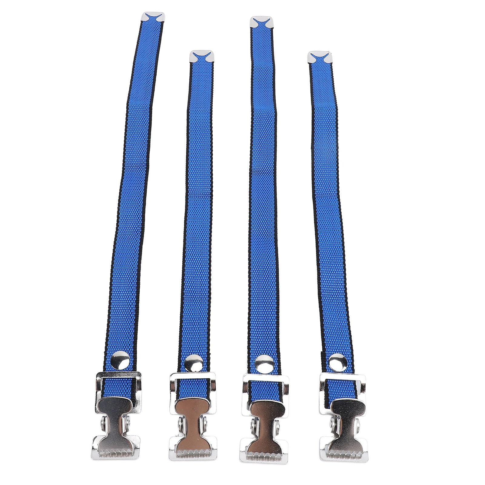 

4Pcs Drywall Stilts Straps Flexible Nylon Aluminum Alloy Buckle Adjustable Drywall Foot Band Straps Kit Replacement