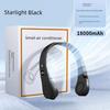 Neck-Hanging Fan, Portable Bladeless Cooling Air Conditioner, Silent, Small, Mini, USB Rechargeable, Long-Lasting