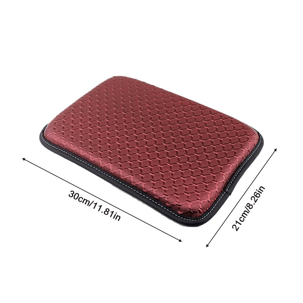 Car Armrest Cushion Center Console Booster Pads Cushion Mat For Arm Rest Waterproof Automotive Armrest Pillow For Truck SUV