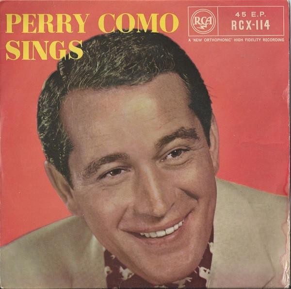 

7inch Record PERRY COMO Sings RCX114 RCA 1959 UK Pop Used