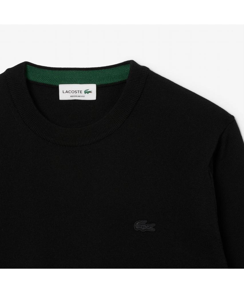LACOSTE Men'S Merino Wool Crew Neck Sweater Ah1969-55N 031