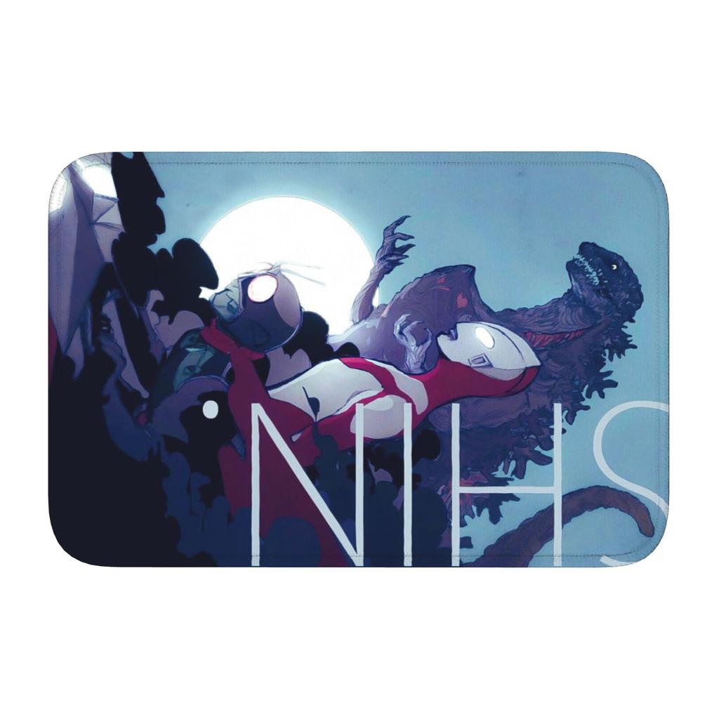 Ultramanes Anime Doormat Anti-Slip Bath Kitchen Welcome Mat Living Room Door Floor Entrance Carpet Rug Footpad