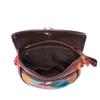 Johnature Genuine Leather Color Splicing Women Bag Vintage Soft Cowhide Versatile Plaid Shoulder & Crossbody Bags