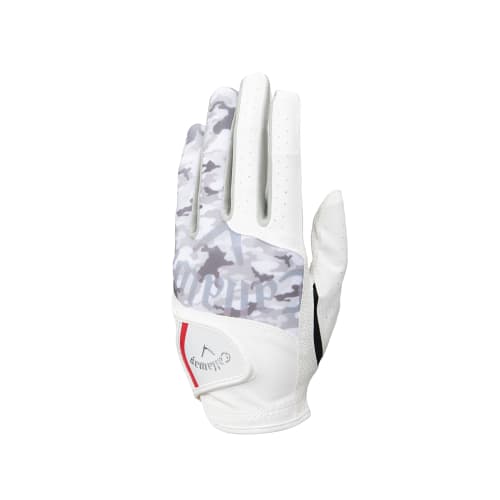 

Callaway Gloves GRAPHIC LH WHT/GRY 23 23 (23cm Left-handed [Right-handed]) White/Gray Men s