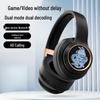 Men's Noise-Cancelling Over-Ear Bluetooth Gaming Headphones (2025 Model)