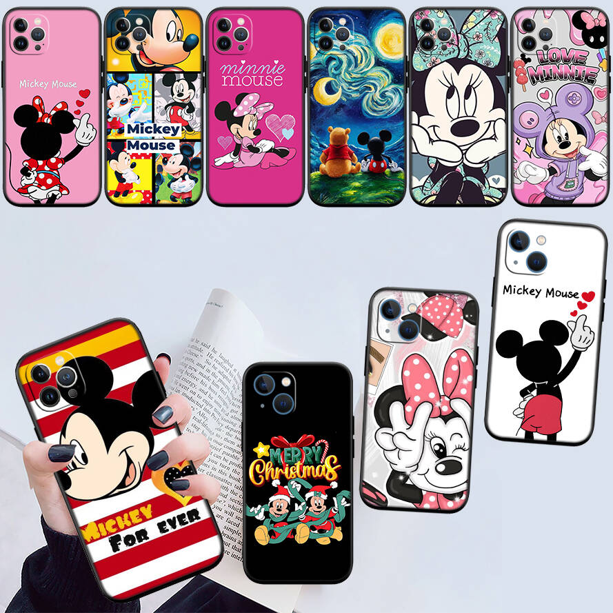 Mickey Minnie Mouse Shockproof Phone Case for Redmi Note 8 8T 9 9A 9C 9T 9S 10 11 11S 10C 10X 10A 10T Pro Max Plus Prime