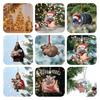 Moo Christma Deng Hanging Piece Cute Cartoon Christmas Tree Decoration Decoratio