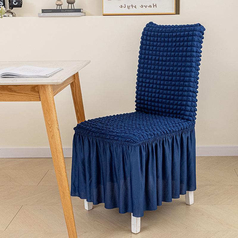 

Чехол для свадебного стула Puff, банкетный, роскошный, чехол для стульев, эластичный, спандекс, чехол для стула с высокой спинкой, защитный 2023 1pc chair cover тёмно-синий