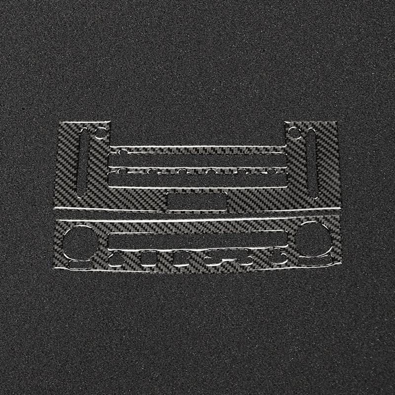 Carbon Fiber Car Interior Navigation Air Outlet Panel Cover Trim Sticker For LEXUS IS250 200 300 320 350 2013- Car