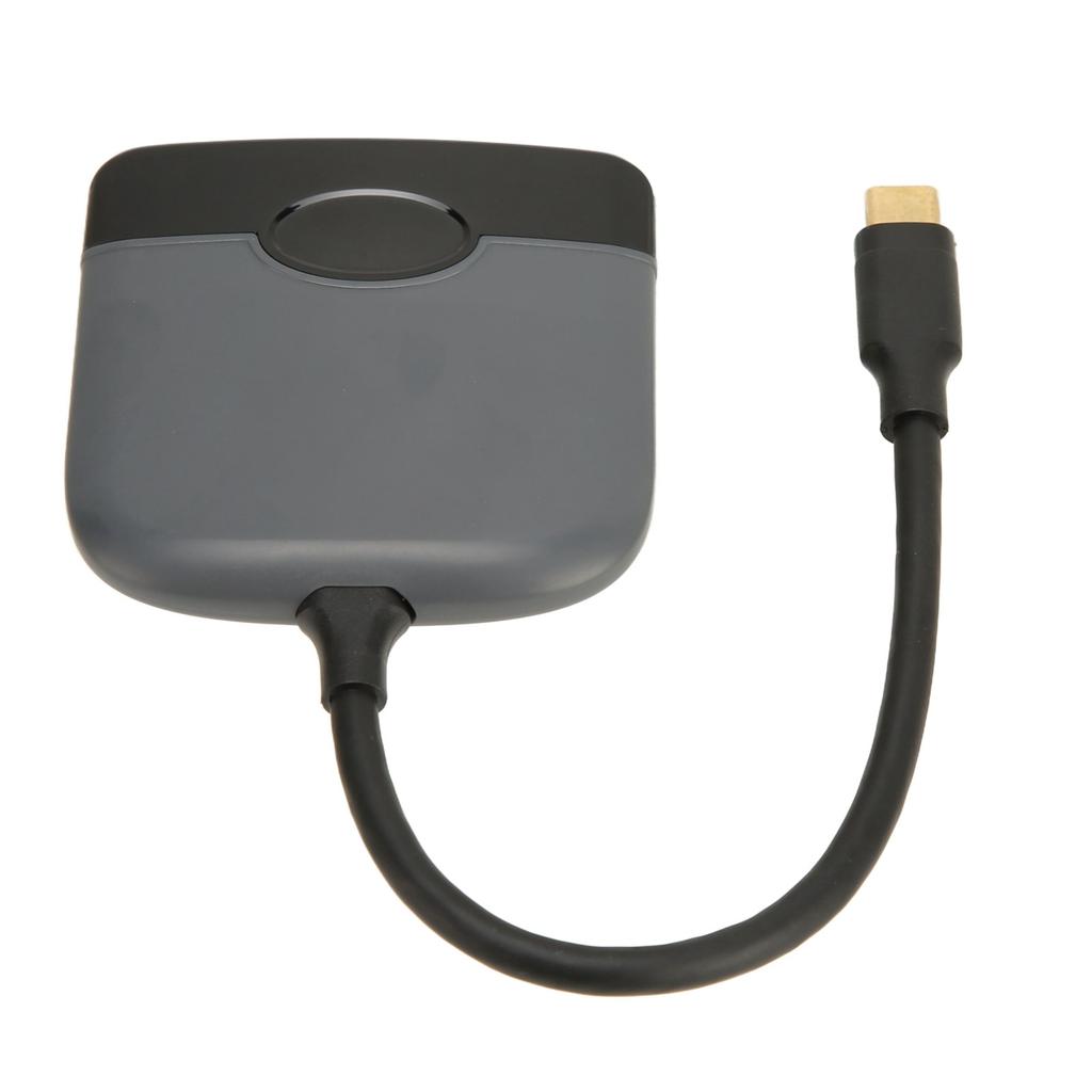 Type C To HD Multimedia Interface Adapter 3 In 1 4K Portable Type C AV Multiport Adapter for Switch