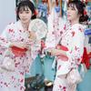 Dámské japonské kimono a yukata šaty pro formální fotografování