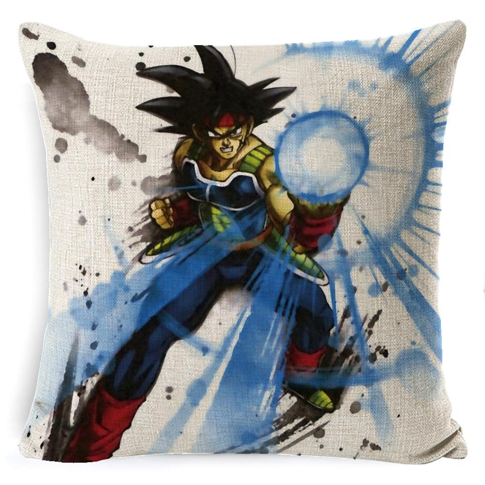 Kreslená Animace Dragon Ball Povlak na Polštář Lněný Super Měkký Polštář Domov Dragon Ball Anime Polštář