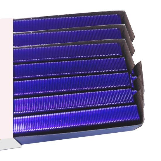 Green Colored Staple 3000 Refill for Desk Stapler 1000 Per Pack Total