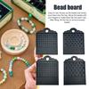 4Pcs Bead Counting Tray for Jewelry Making Plastic Sorting Board for 3/4/6/8mm Beads Sliding Divider Tool Craft Bead Sorting Organizer