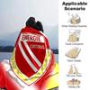 Energie Cottbus Club Emblem Gradient Print Flannel Throw Blanket Soft Plush Blanket for Sofa Couch Bedroom Sport Fan Home Decor