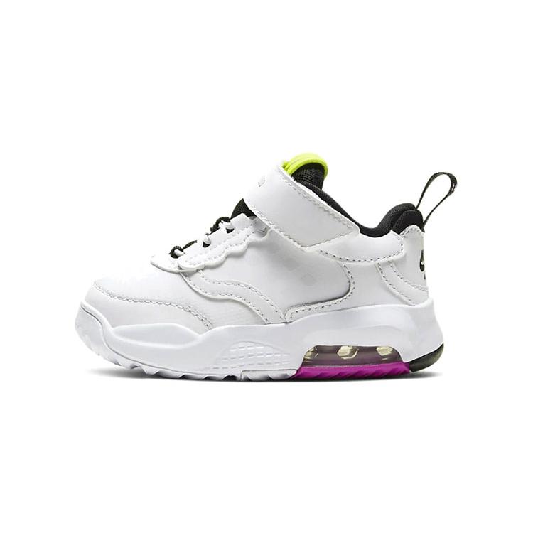 Jordan Max 200 Low top Toddler Shoes White Black Purple Infant And Toddler CU1061-102