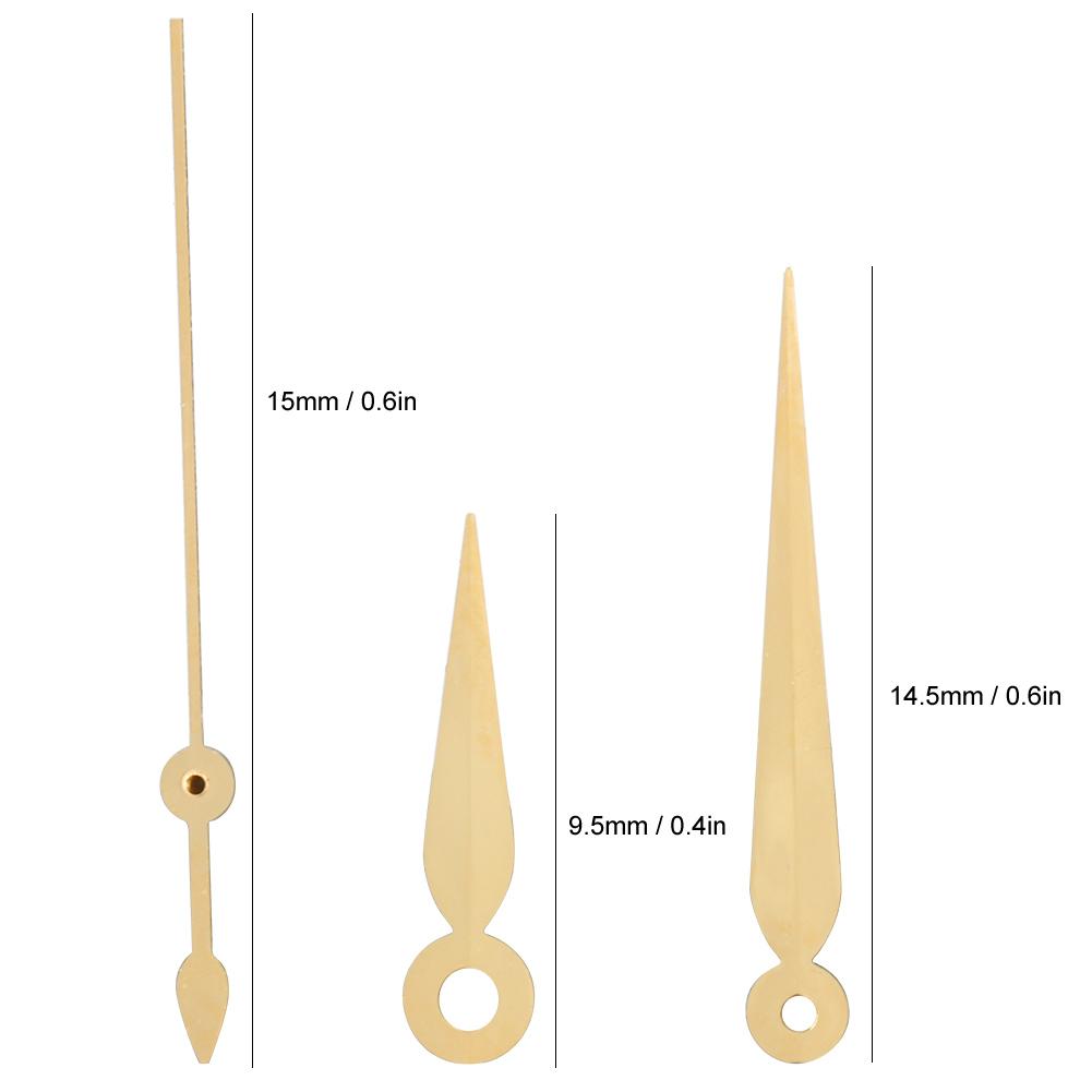 T085 Watch Hour Minute Second Hands Watch Needles Fit for 805.112 Movement Watch AccessoryGold