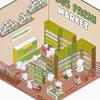 DIY Sticker Cartoon Children Playing House Cabin Scene Stacking Pasting Hand Account Gift for Kid Baby Student Game Toy