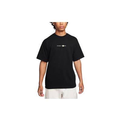 Série Air Max Day T-shirt à col rond manches courtes coupe ample Homme Hauts Noir FZ7619-010