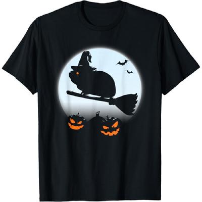 Halloweenowa Koszulka z Kostiumem Czarownicy dla Świnki Morskiej dla Dzieci