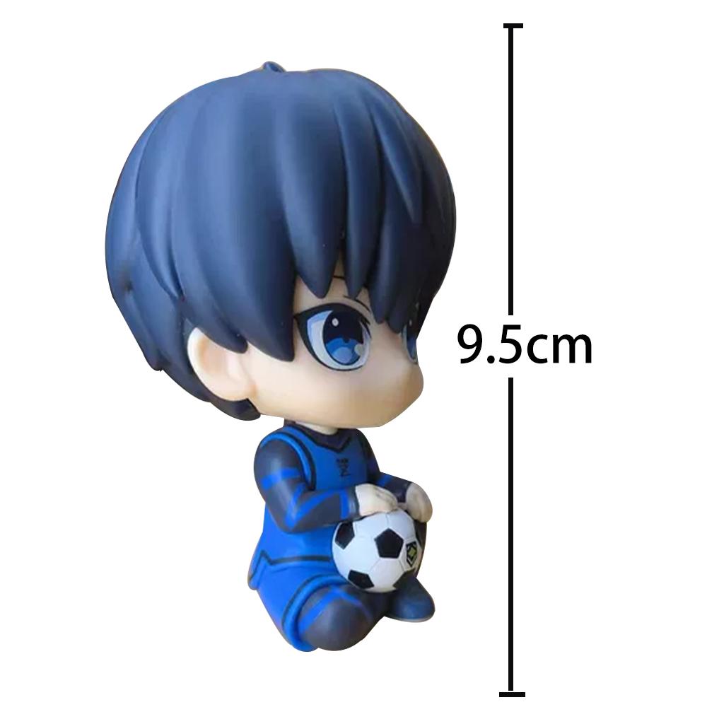 Anime Figure Isagi Yoichi Nagi Seishiro Figures Cute Edition Collection Model Figurine Doll Toy Collect Gift Q pvc Kid Friendly Entertaining Fun Play