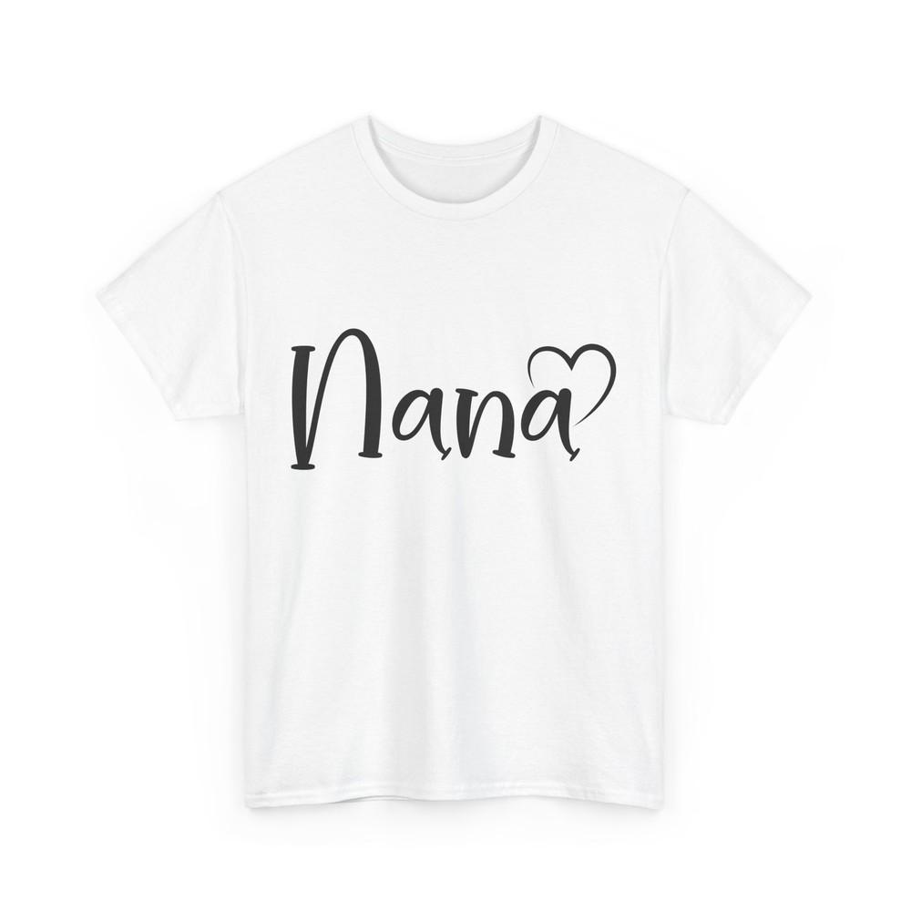 Nana Shirt, Grandmother Heart Gigi Granny Mother's Day T-shirt