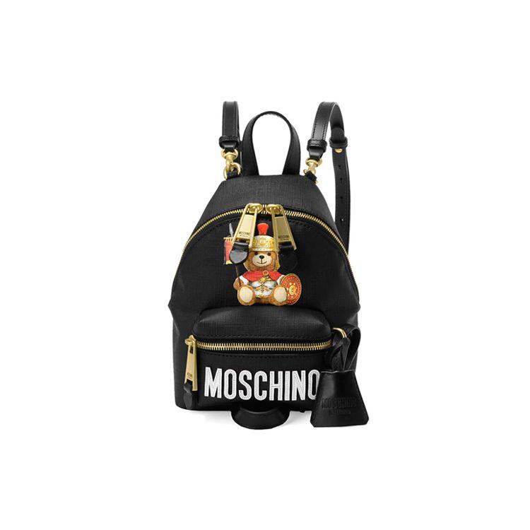 

Moschino Римський Солдат Плюшевий Ведмедик Принт Повсякденний Міні Рюкзак Жіночий рюкзак Чорний 7T7637-8210-1555 Basic Set (Bag+Dust Bag)